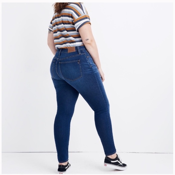 New Madewell Roadtripper Skinny High Rise Plus Jeans 37 - Picture 2 of 8